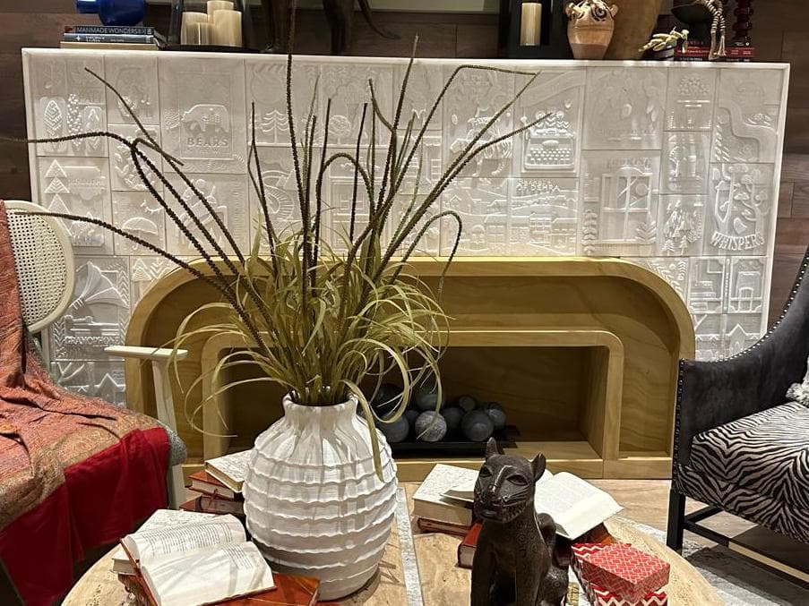 Custom Marble Fireplace Surround — Natural Marble and Custom Stone Options