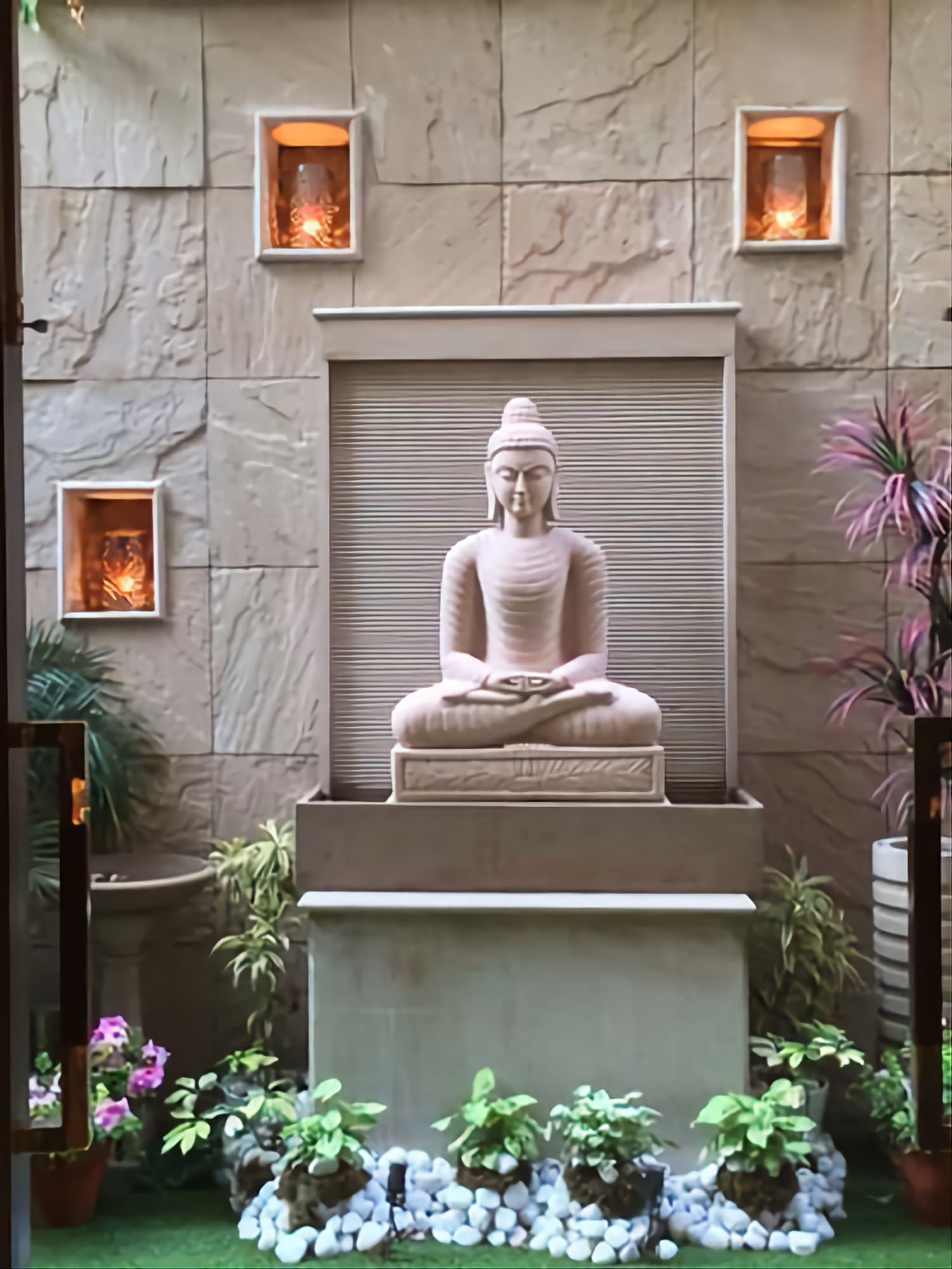 Buddha Architectural Wall Panel view 2