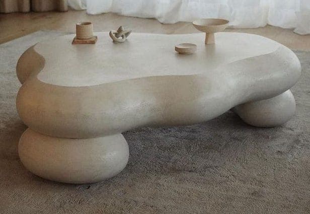 Calacatta Marble Side Table view 4